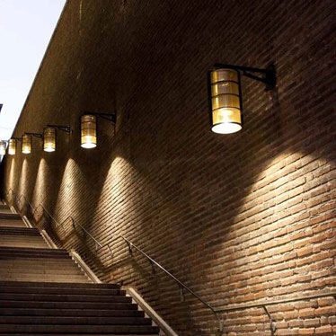 Belysning vid Malmskillnadstrappan